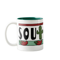Cute Hot Red Chili Peppers - American Southwest Mug