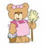Cute House Cleaning Bear Cut Outs