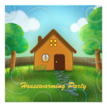 Cute Housewarming Party Invitation