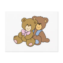 Cute Hugging Friends Bears postcards by doonidesigns Cute Hugging Friends Bears postcards