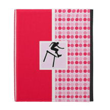 Cute Hurdler iPad Folio Covers