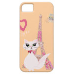 Cute I Love Paris cat
