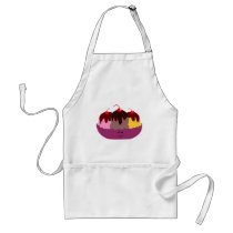 Cute Ice Cream Bowl aprons