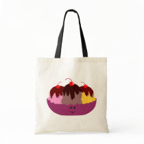 Cute Ice Cream Bowl bags by toxiferous Cute Ice Cream Bowl bags