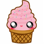 Cute Ice Cream Acrylic Cut Outs