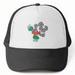 Cute Ice Skating Panda Bear hats
