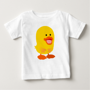 Cute Innocent Cartoon Duckling Baby T-Shirt