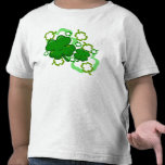 Cute Irish Shamrocks toddler t-shirt