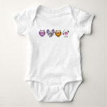 Cute Irregular Critters Onesie t-shirts