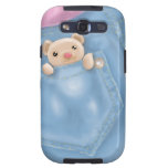 cute jean pocket teddy bear samsung galaxy SIII covers