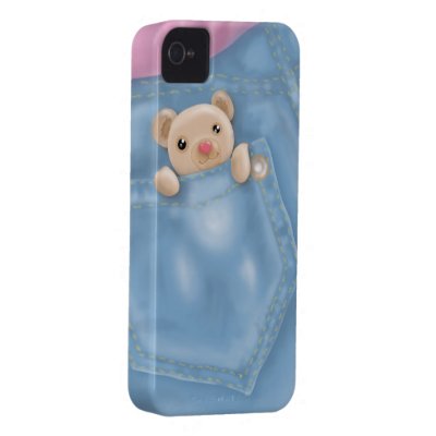 cute jean pocket teddy bear case-mate iphone 4 cases Casemate_case cute jean pocket teddy bear case-mate iphone 4 cases Casemate_case