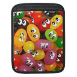 Cute Jelly Bean Smileys Sleeve For iPads