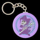 Cute Jester Skull keychains