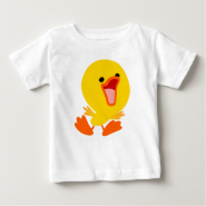 Cute Joyous Cartoon Duckling Baby T-Shirt