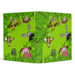 Cute Jungle Animals Binder