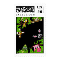 Cute Jungle Animals Stamp