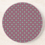 Cute kaleidoscopic tiny print coasters
