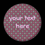 Cute kaleidoscopic tiny print magnets
