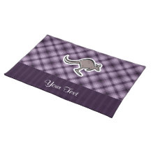Cute Kangaroo; Purple Place Mat
