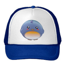 Cute kawaii bluebird hat / cap