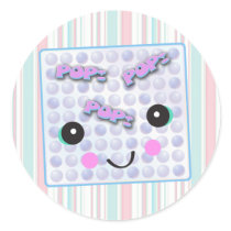 Cute Kawaii Bubble Wrap stickers by doonidesigns Cute Kawaii Bubble Wrap stickers