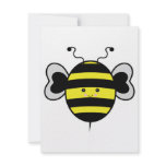 cute kawaii bumble bee invites