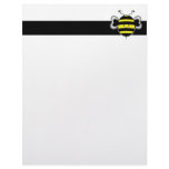 cute kawaii bumble bee letterhead