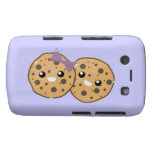 Cute Kawaii Chocolate Chip Cookie Couple Case-mate Blackberry Case