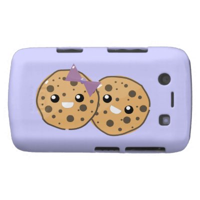 Cute Kawaii Chocolate Chip Cookie Couple Case-mate Blackberry Case Casemate_case Cute Kawaii Chocolate Chip Cookie Couple Case-mate Blackberry Case Casemate_case