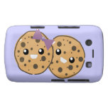 Cute Kawaii Chocolate Chip Cookie Couple Case-Mate Blackberry Case
