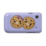Cute Kawaii Chocolate Chip Cookie Couple Samsung Galaxy Covers