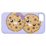 Cute Kawaii Chocolate Chip Cookie Couple iPhone 5 Covers