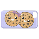 Cute Kawaii Chocolate Chip Cookie Couple Cover For iPhone 5C