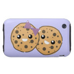 Cute Kawaii Chocolate Chip Cookie Couple Tough Iphone 3 Cover