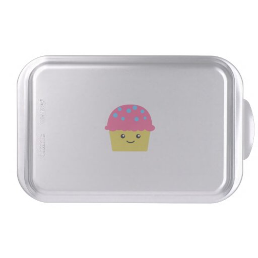 Cute Kawaii Cupcake Cake Pan Zazzle