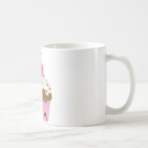 Cute Kawaii Cupcake Coffee Mug