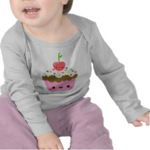 Cute Kawaii Cupcake T-shirts