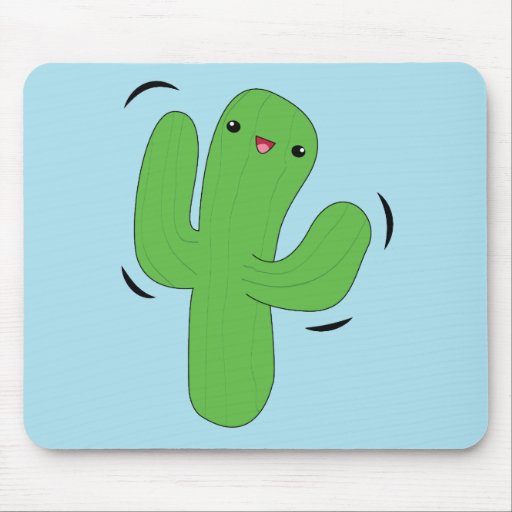 cute dancing cactus