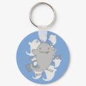 Cute Kawaii Ghost keychain