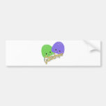 Cute Kawaii Gumdrops Bumper Sticker