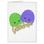 Cute Kawaii Gumdrops Greeting Card
