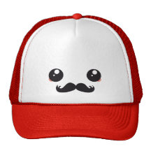 Cute Kawaii Mustache Hats