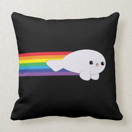 baby seal pillow