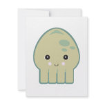 cute kawaii squid invite
