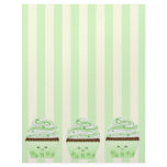 Cute kawaii St Patricks day cupcake Custom Letterhead