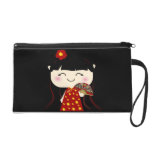 Cute Kawaii Traditional Chinese Girl Squeable Wristlets