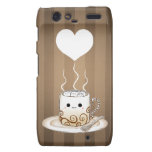 Cute kawaii warm cocoa drink droid RAZR cover