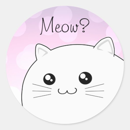 cute_kawaii_white_kitty_cat_stickers-r13