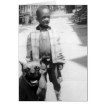 Cute Kid with Cute Dog cards by Candlemiss Cute Kid with Cute Dog cards