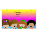 Cute Kids business cards by nextstopitaly Cute Kids business cards